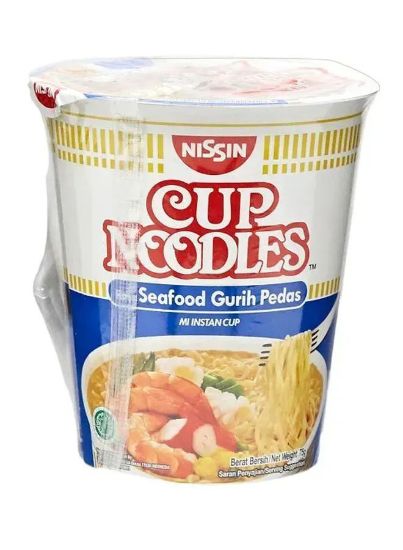 Picture of Nissin Cup Noodles Spicy Seafood 75gm