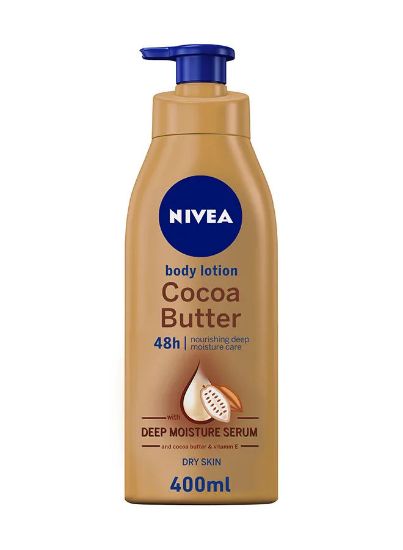 Picture of Nivea Body Lotion Cocoa Butter With Deep Moisture Serum For Dry Skin 400ml