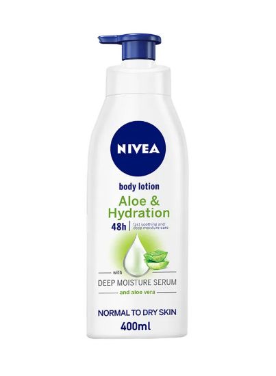 Picture of Nivea Body Lotion Aloe & Hydration Normal To Dry Skin 400ml