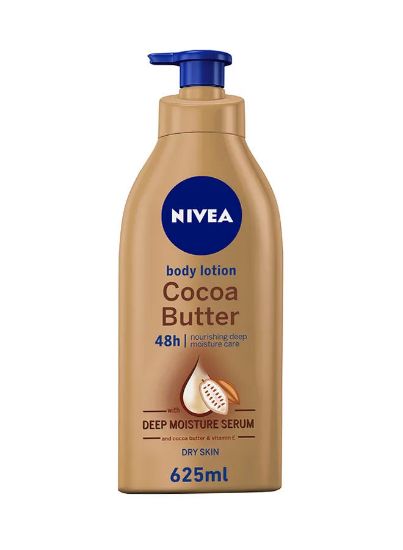 Picture of Nivea Body Lotion Cocoa Butter With Deep Moisture Serum For Dry Skin 625ml