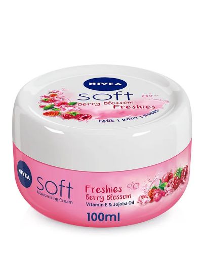 Picture of Nivea Cream Soft Freshies Berry Blossom With Jojoba Oil & Vitamin E 100ml