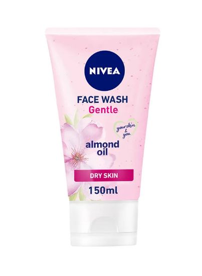 Picture of Nivea Face Wash Gentle Purified Water Almond Oil For Dry Skin 150ml