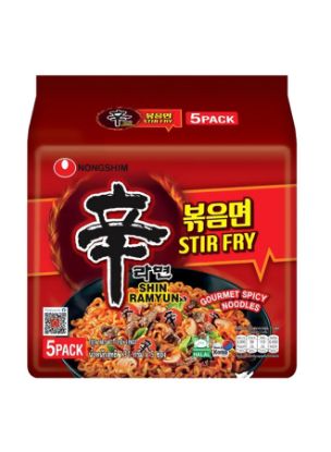 Picture of Nongshim Noodle Shin Ramyun Stir Fry 5x131gm