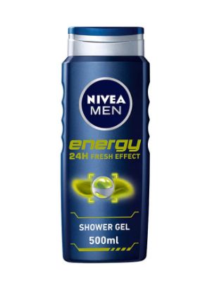 Picture of Nivea Men Energy Shower Gel Body,Face & Hair 500ml