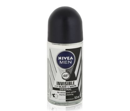 Picture of Nivea Men Roll On Deodorant Black & White 50ml