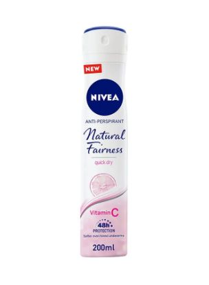 Picture of Nivea Natural Fairness Deodorant Spray For Women 200ml