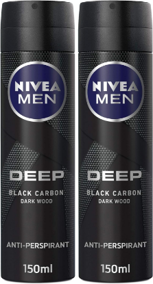 Picture of Nivea Deodorant Spray Deep Dry & Clean 2x150ml