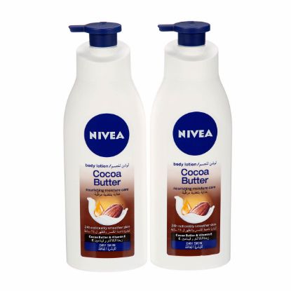 Picture of Nivea Body Lotion Cocoa Butter (2% Extra) (2x400ml)