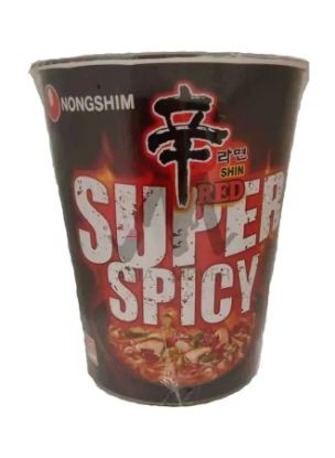 Picture of Nongshim Noodle Cup Shin Super Spicy 68gm