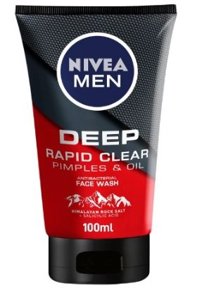 Picture of Nivea Men Deep Rapid Clear Face Wash 100ml