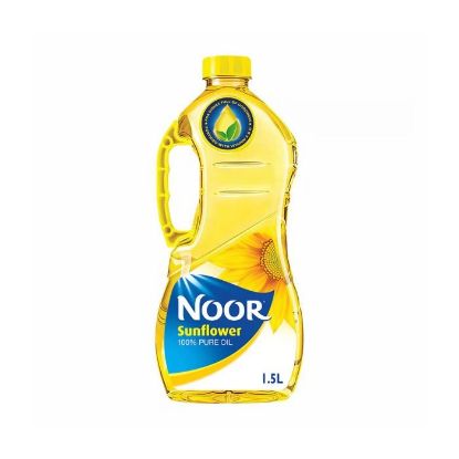 Picture of Noor Oil Sunflower 100% Pure Oil Trans Fat Free 1.5litre