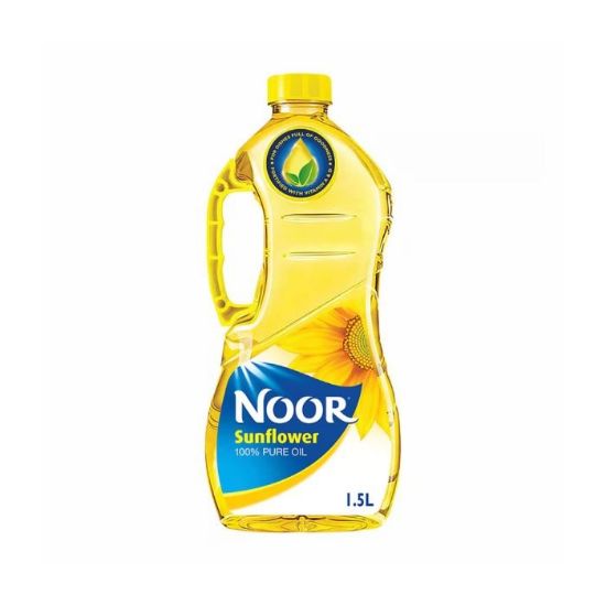 Picture of Noor Oil Sunflower 100% Pure Oil Trans Fat Free 1.5litre