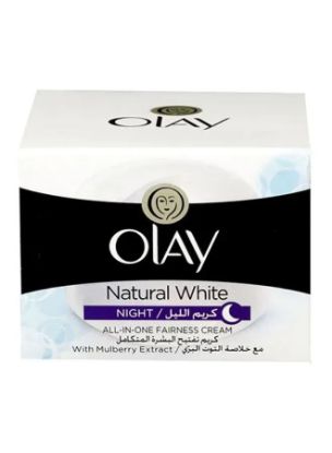 Picture of Olay Natural White Night Cream With Mulberry Extract 50gm