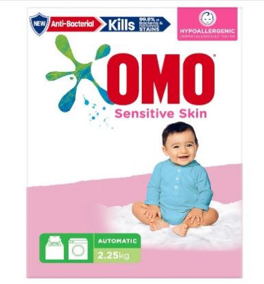 Picture of Omo Detergent Sensitive Skin Auto 2.25kg