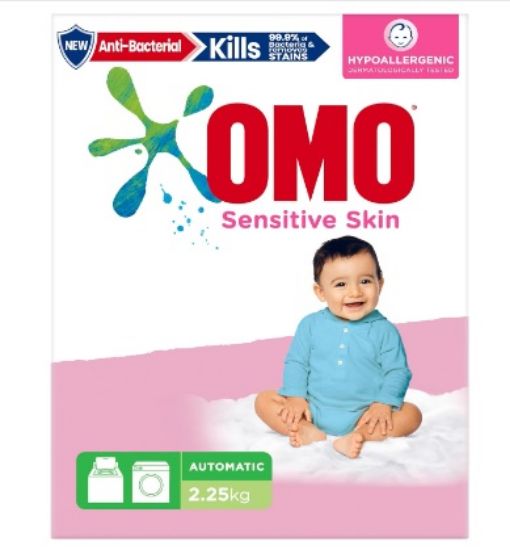 Picture of Omo Detergent Sensitive Skin Auto 2.25kg