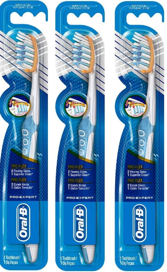 Picture of Oral-B Toothbrush Pro-Expert Pro-Flex Soft 1+1Free