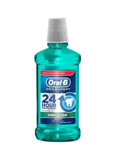 Picture of Oral-B Pro-Expert Mouthwash Deep Clean Mild Mint 500ml