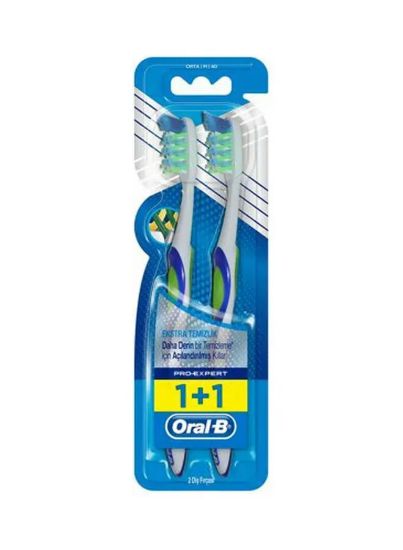 Picture of Oral-B Tooth Brush Pro-Expert 40 Medium 1+1 2's