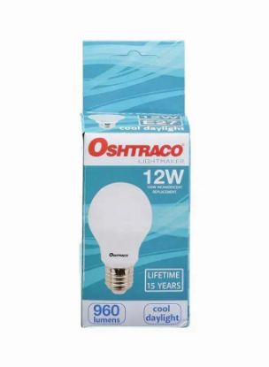 Picture of Oshtraco LED Bulb Cool Daylight 12 Watts 1pc