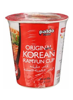 Picture of Paldo Original Korean Ramyun Cup Hot Flavour 65gm