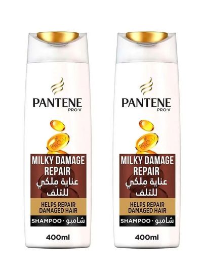 Picture of Pantene Shampoo Milky Damage Repair 2x400ml