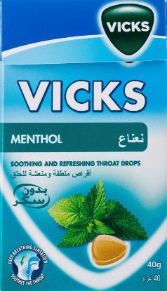 Picture of Vicks Sugar Free Coughdrop Menthol 40gm