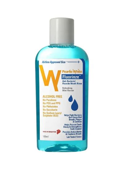 Picture of Pearlie White Mouthwash Fluorinze Mint 100ml