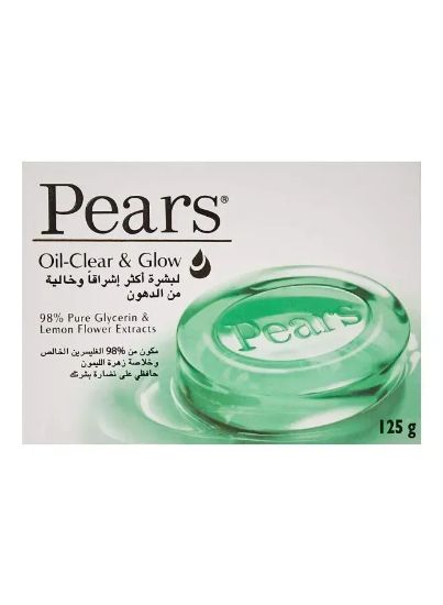 Picture of Pears Soap Oil Clear & Glow 125gm