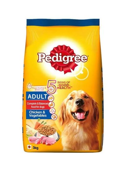 Picture of Pedigree Dog Food Adult Chicken & Vegetable 3kg