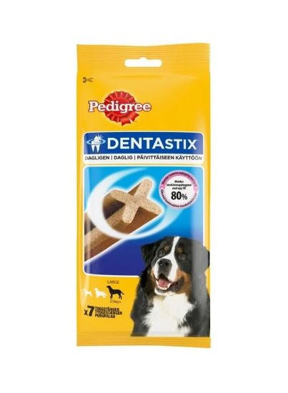 Picture of Pedigree Dentastix Dog Treats Large 7 Stick 270gm