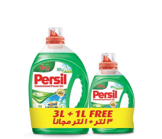 Picture of Persil Power Gel White Flower (3ltr+1ltr)