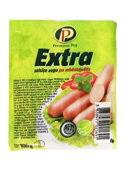 Picture of Perutnina Chicken Frankfurter 100gm