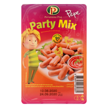 Picture of Perutnina Pepe Chicken Mini Frankfurter Party Mix 250gm