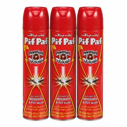 Picture of Pif Paf Mosquito & Fly Killer 400ml, Pack of 3