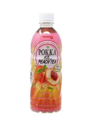 Picture of Pokka Ice Tea Peach Pet 500ml