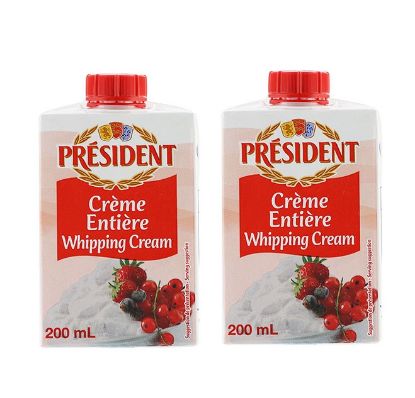 Picture of President UHT Whipping Cream 2x200ml