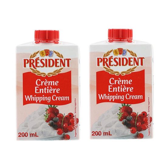 Picture of President UHT Whipping Cream 2x200ml