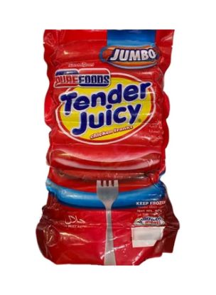 Picture of Purefoods Hotdog Tender Juicy Chicken Jumbo 500gm