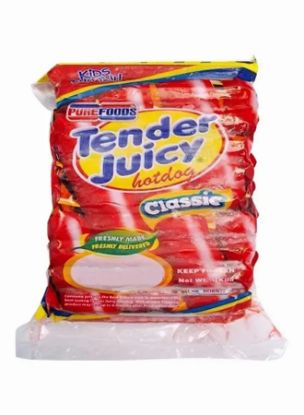 Picture of Purefoods Hotdog Tender Juicy Chicken Classic 500gm