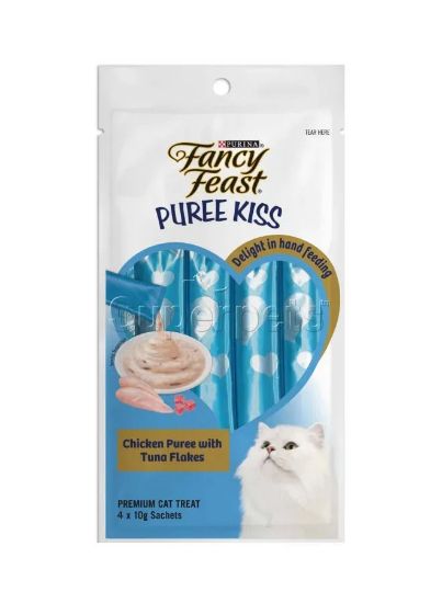 Picture of Purina Fancy Feast Chicken With Tuna Flakes 4x10gm