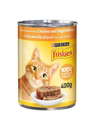 Picture of Purina Friskies Chicken & Vegetables 400gm