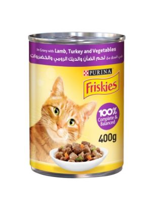 Picture of Purina Friskies Lamb Turkey & Vegetables 400gm