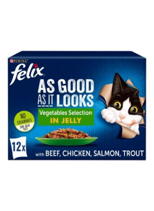 Picture of Purina Felix Vegetable Selection 12x85gm