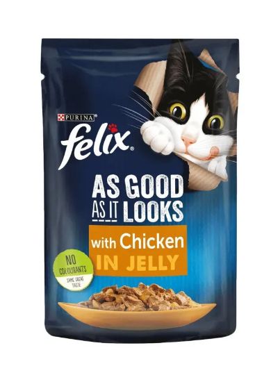 Picture of Purina Felix With Chicken In Jelly 85gm