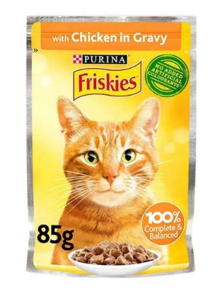 Picture of Purina Friskies Chicken in Gravy 85gm