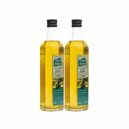 Picture of Rahma Spanish Oil Pomace Oil With Extra Virgin Olive Oil Glass Bottle 2x500ml