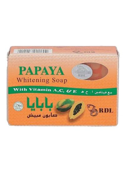 Picture of RDL Whitening Soap Papaya With Vitamin A,C & E 135gm