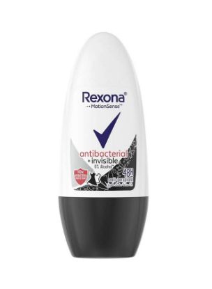 Picture of Rexona Antibacterial Invisible Deodorant Roll On 50ml