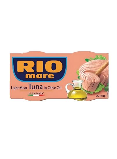 Picture of Rio Mare Light Meat Tuna In Olive Oil (2x160gm)