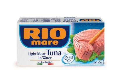 Picture of Rio Mare Light Meat Tuna In Water 160gm Pack of 2